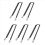 5X Window Pass Through Flat Koaksialkabel 50 Ohm Forlengelsesledning 1