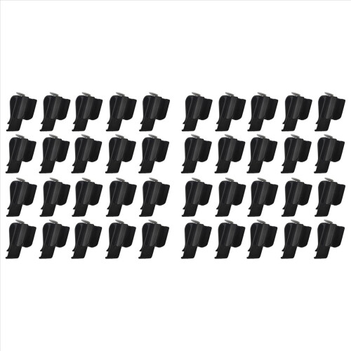 20 clips de plástico para guardar palos de golf.