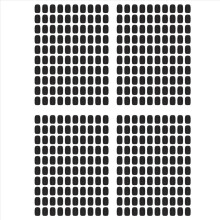 100 Stück Mini-Mikrofon-Windschutz aus Schaumstoff für Headset-Mikrofone