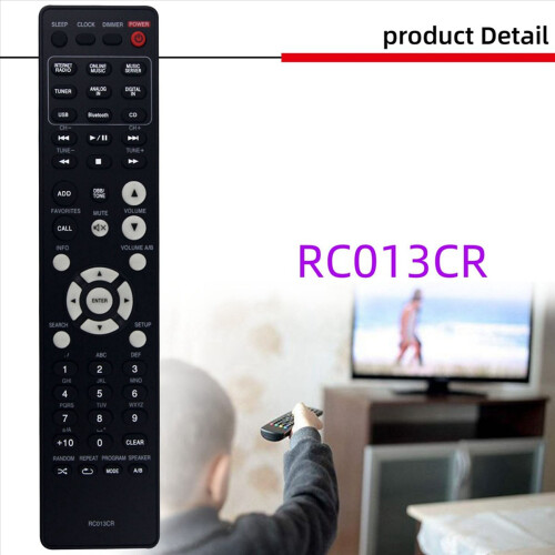 Telecomandă RC013CR înlocuită pentru receptor CD 1