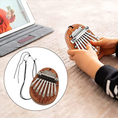 2 buc Kalimba Thumb Piano 8 taste Mini Thumb Piano deget pian mini 2