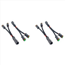Y Type Leads Deutsch DT DTP 2 Pin Socket Adapter for LED Pod