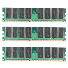 Memória RAM DDR 1 GB para PC DDR1 Desktop PC3200 400 MHz 184 pinos