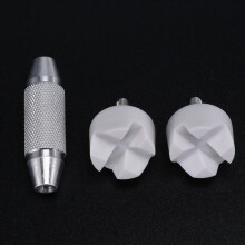 Gitar Sound Beam Repair Stand Holder Sølv + Hvit