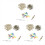 60Pcs Diy Dachhimmel Reparatur Kit Fix Schlaffe Headliner Pin Beige 1