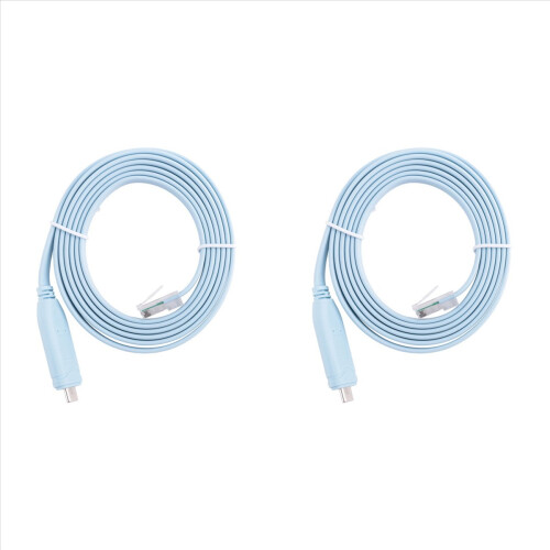 Câble de configuration de console USB vers type C Type C vers série RJ45