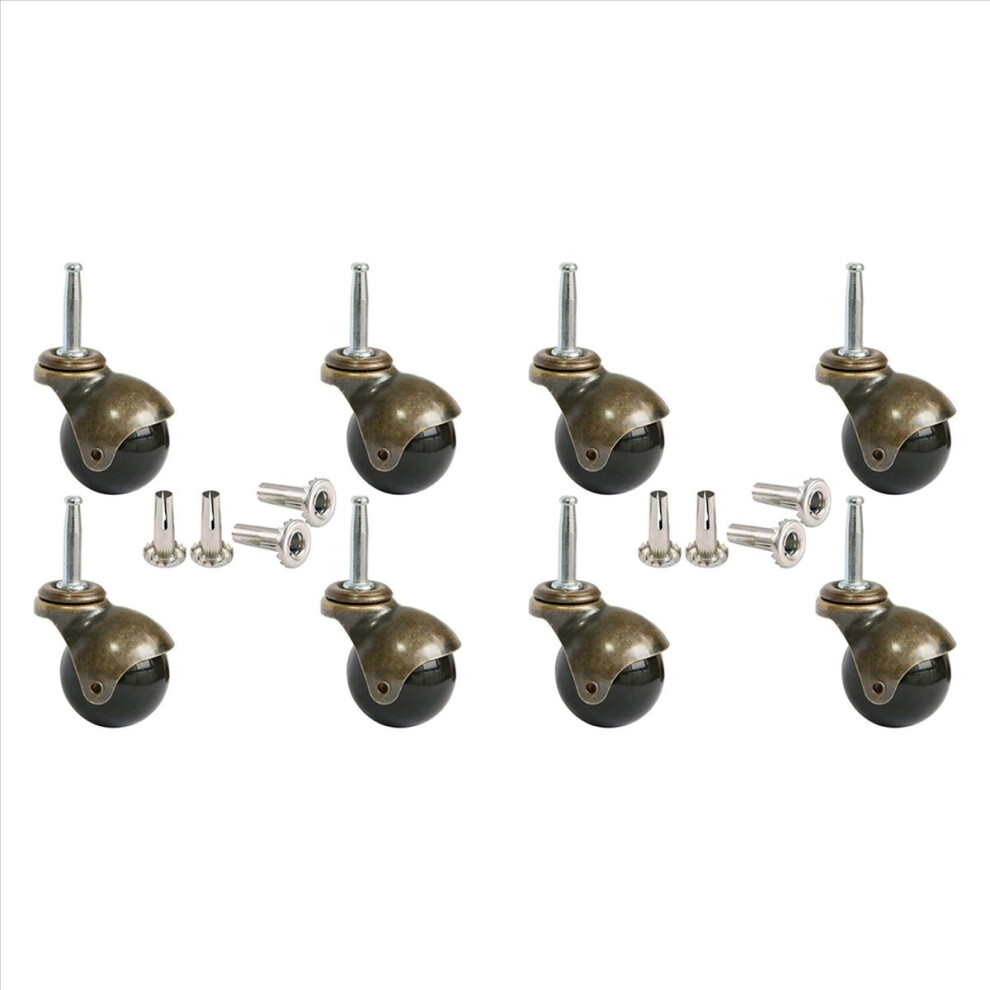 1.5Inch Ball Casters Wheels For Furniture Casters Set Of 4 4851216643958