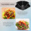 Store non-stick riflede tortillaforme til tacosalat 5