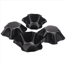 Velké nepřilnavé vroubkované tortillové pánve, výrobníky salátových misek na taco