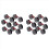 6Pack Typewriter Ribbon Twin Spool Red & Black for Most Typewriter 1