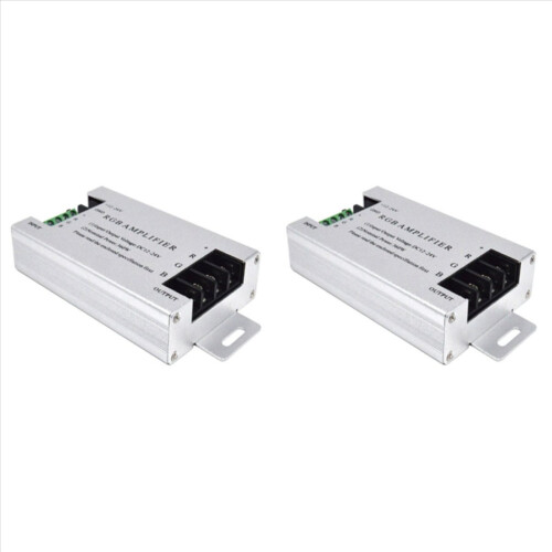 Ελεγκτής ενισχυτή LED RGB 360W DC12V-24V 30A με κέλυφος αλουμινίου
