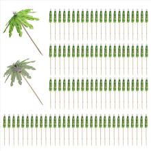 50 stuks paraplu's voor drankjes, kokospalm paraplu tandenstokers