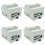 para 4 modelos B ABS Case Branco Case Protetor 1