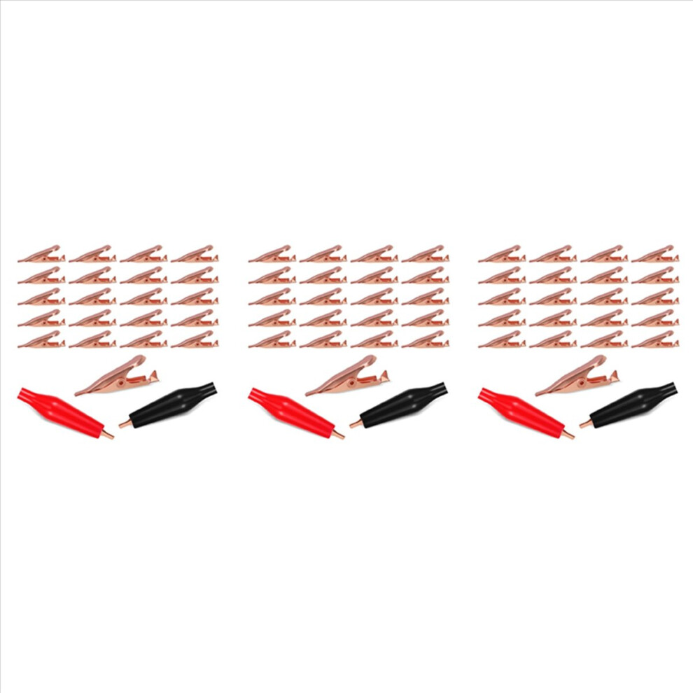 20 Mini Toothless Alligator Test Clips,Solid Copper Clips Electrical 4851216641244