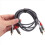 Stereo kabel, stereo audio kabel samec-samec 7