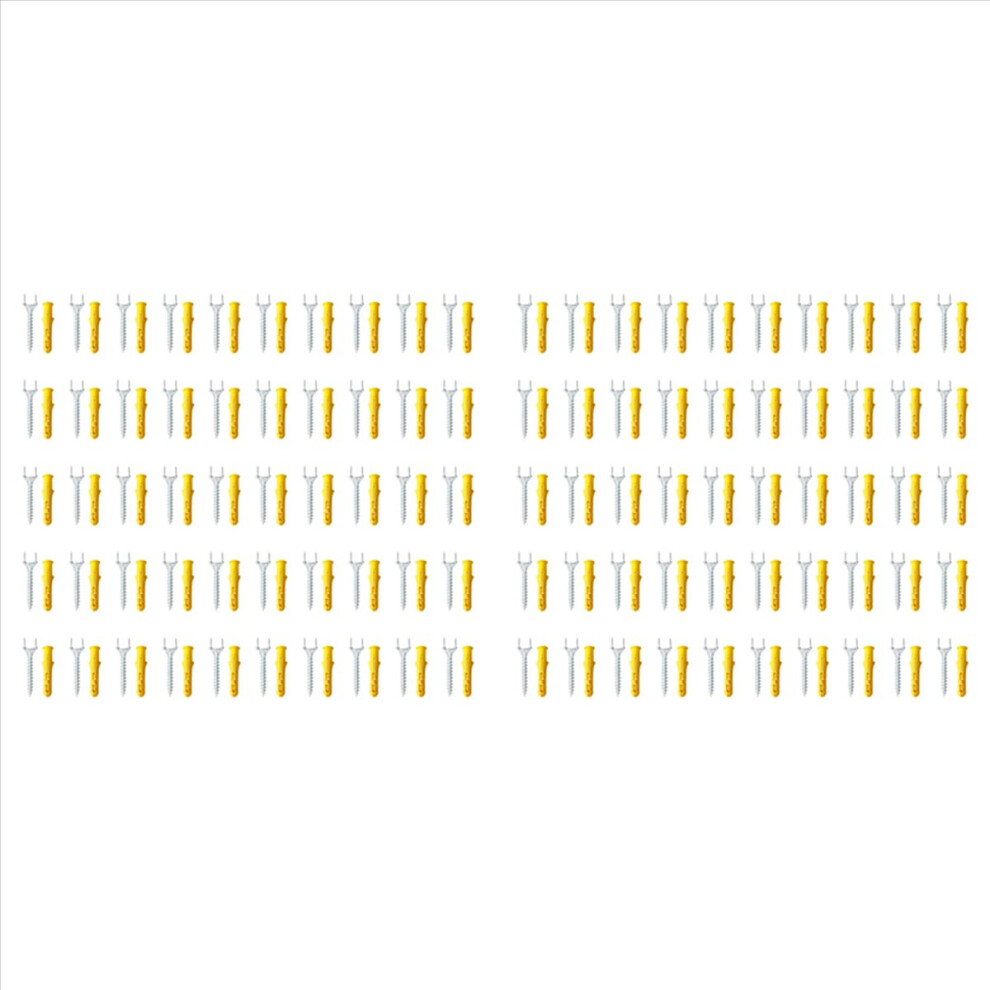 100Pcs Seamless Nails Double-Headed Screw Solid Wood Baseboard Screws 4851216645563