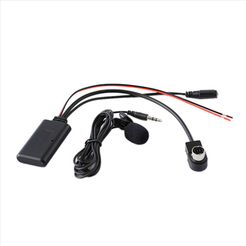 Bil Bluetooth AUX-adapter Lyd Telefonsamtale Håndfri Mikrofon 2