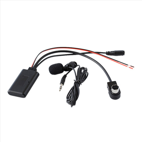 Bil Bluetooth AUX-adapter Lyd Telefonsamtale Håndfri Mikrofon 1