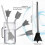 8 Pcs Resin Mixer Epoxy for Powerful Mixing Reusable Multipurpose 4