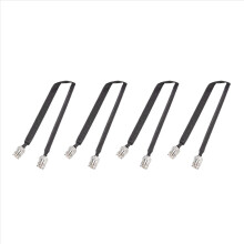 Cavo di prolunga coassiale piatto passante per porta/finestra da 50 Ohm