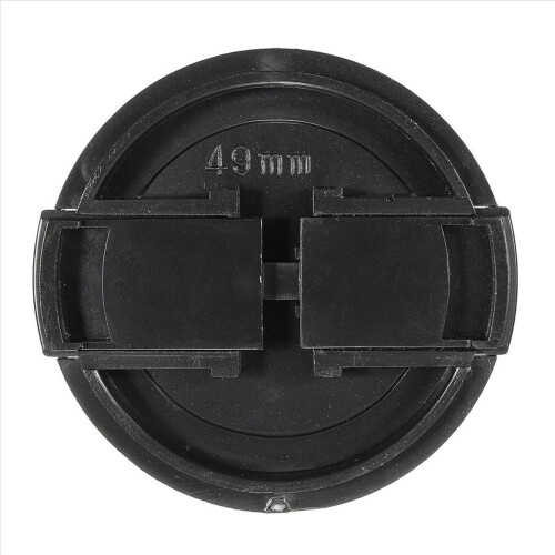 Capac frontal Universal cu prindere centrală de 49 mm pentru obiectiv DSLR, 10 buc. 2