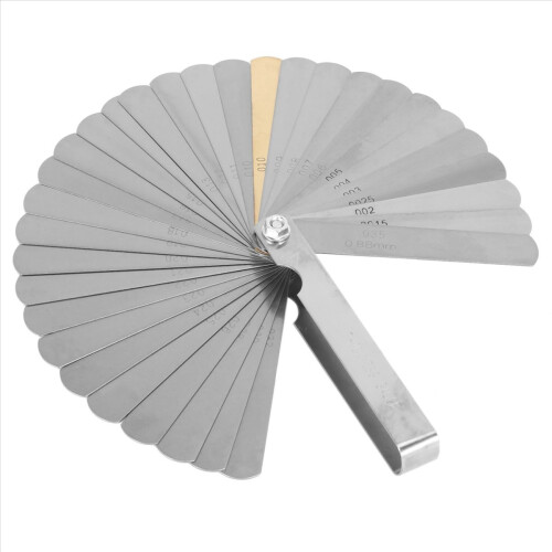 32 sæt fjernundervisningsfølerblade 0,04-0,88 mm dimension 1