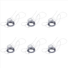 Cable de acero inoxidable para aparejos, longitud: 15 m, diámetro: 1,0 mm