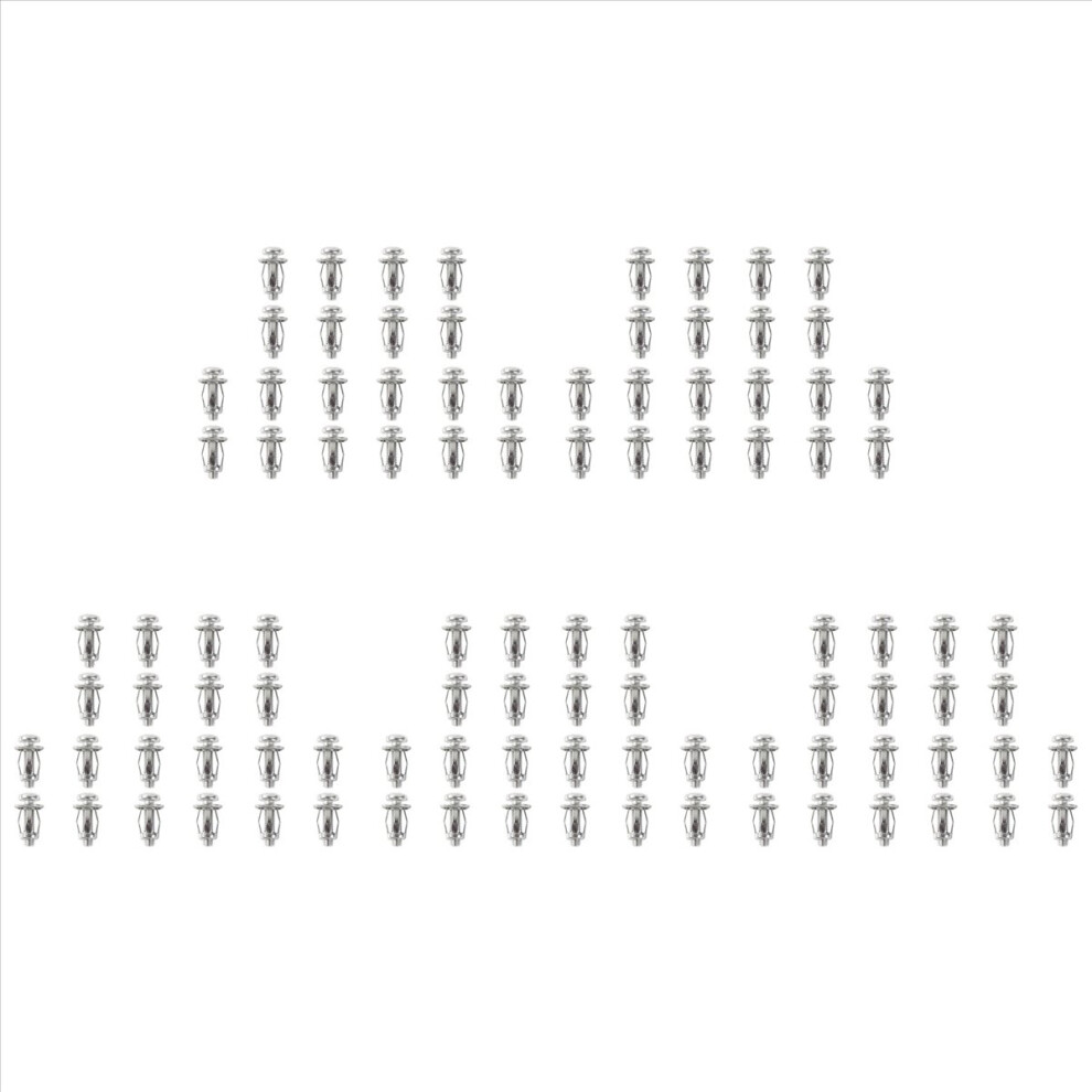 20Pcs M6x25 Car Metal Petal Nuts with Screw for Hollow Wall Iron Skin-image-OPC-PHTPGQ8-NEW