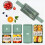 Bento Lunch Box for Adults, Kids Leak for Compartment Slim Container 4