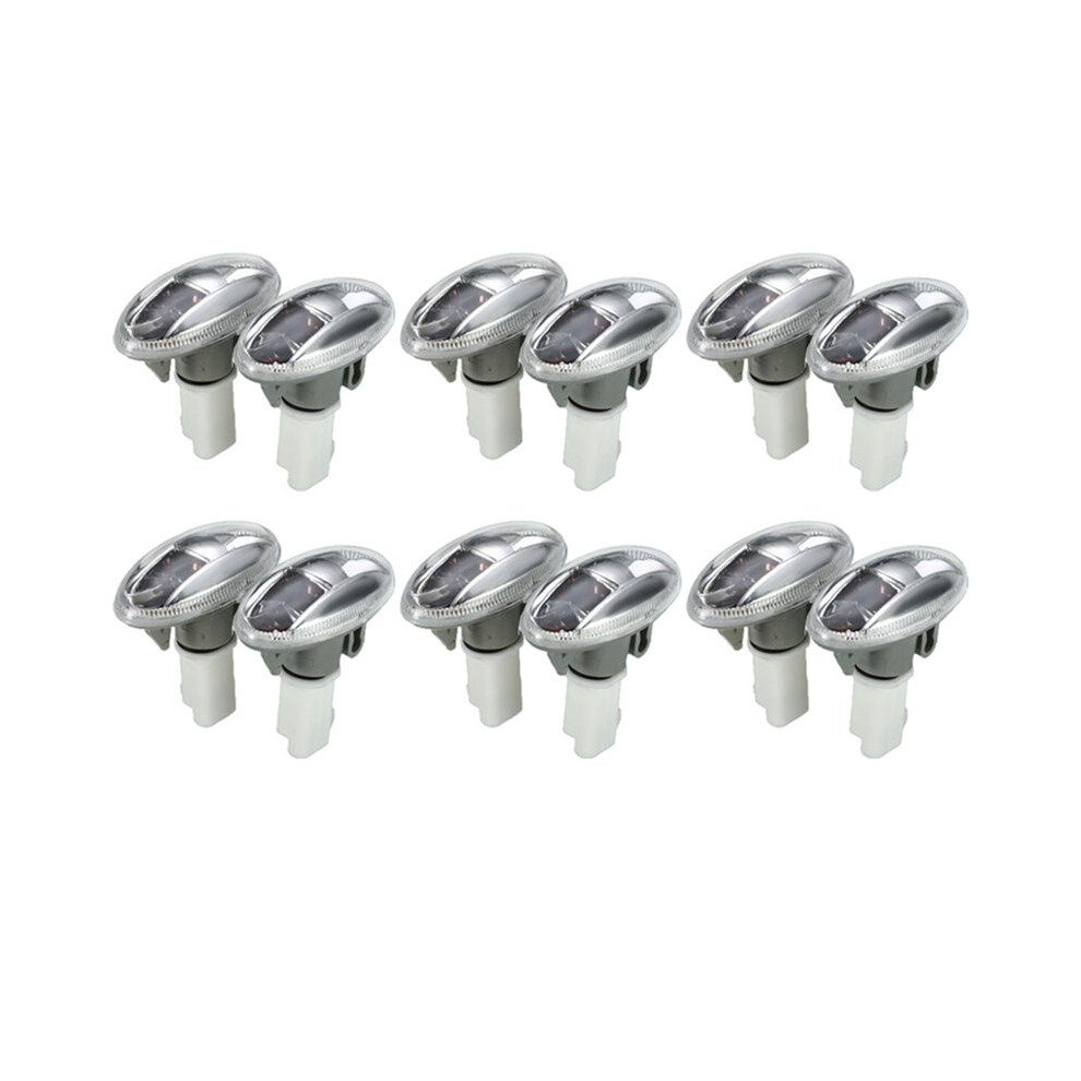 2Pcs Car Partner Side Steering Indicator Repeater Light 4851216658631