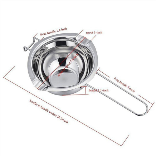 Double Boiler Stainless Steel Chocolate Pot, Chocolate Dipping Tool 1