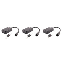 Receptor de controle remoto sem fio XLR de 3 pinos para máquina de fumaça e neblina