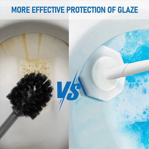 Toilet Cleaning System Disposable Toilet Flushable Refill Fresh Brush 1