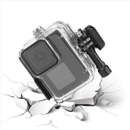 Dykkeretui til GoPro 11 10 9 Sort actionkamera undervands 2