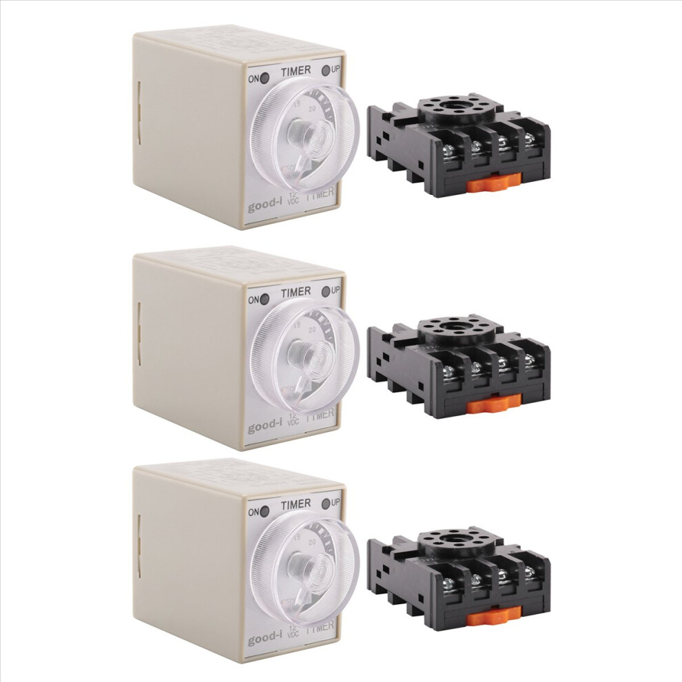 Dc 12V 0- 30S Electric Delay Timer Timing Relay 4851216662522