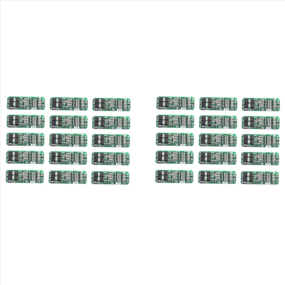 30Pcs 3S 20A Lithium Battery 18650 Charger Pcb Protection Board 4851216662034