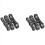 Stativ sommerfuglklemme 1 tomme kuleleddarm 1/4 3/8 montering 1