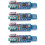 Driver grátis para placa de som USB CM108 USB Sound Card Chip Blue 1