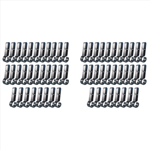 Helmclips für Scheinwerfer, Schutzhelmclips, für Helm, Kappengurt, 100 Stück 1