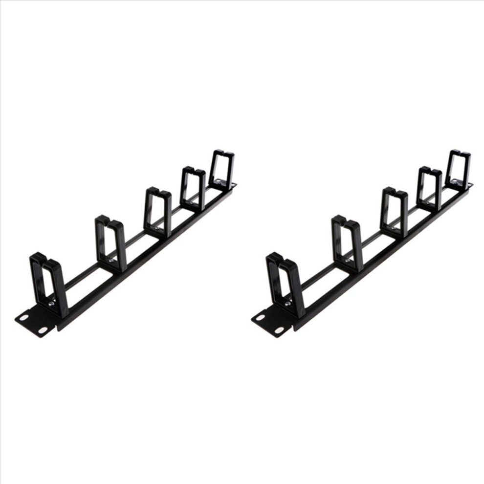 19 Inch 1U Rack Cabinets Cable Management Network Organizer Hollow 4851216663758