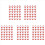 30 stuks visdobbers 1 inch, drukknopvisdobbers 2