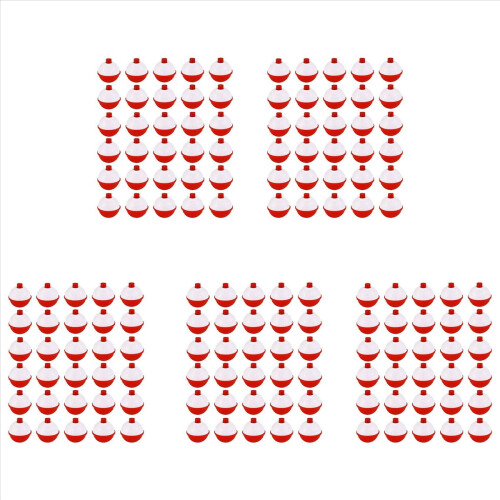 30 stuks visdobbers 1 inch, drukknopvisdobbers 1