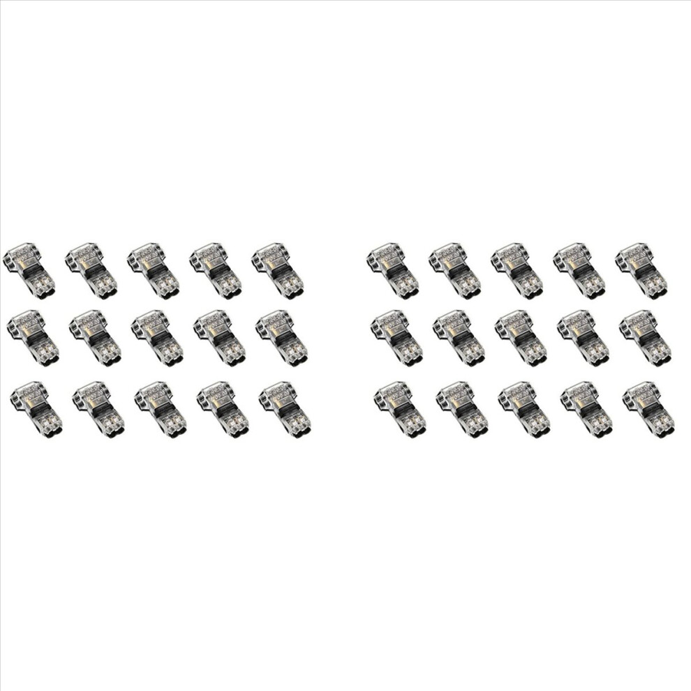 15 Pcs 3 Way 2 Pin Wire Connectors Low Voltage Universal Compact 4851216660849