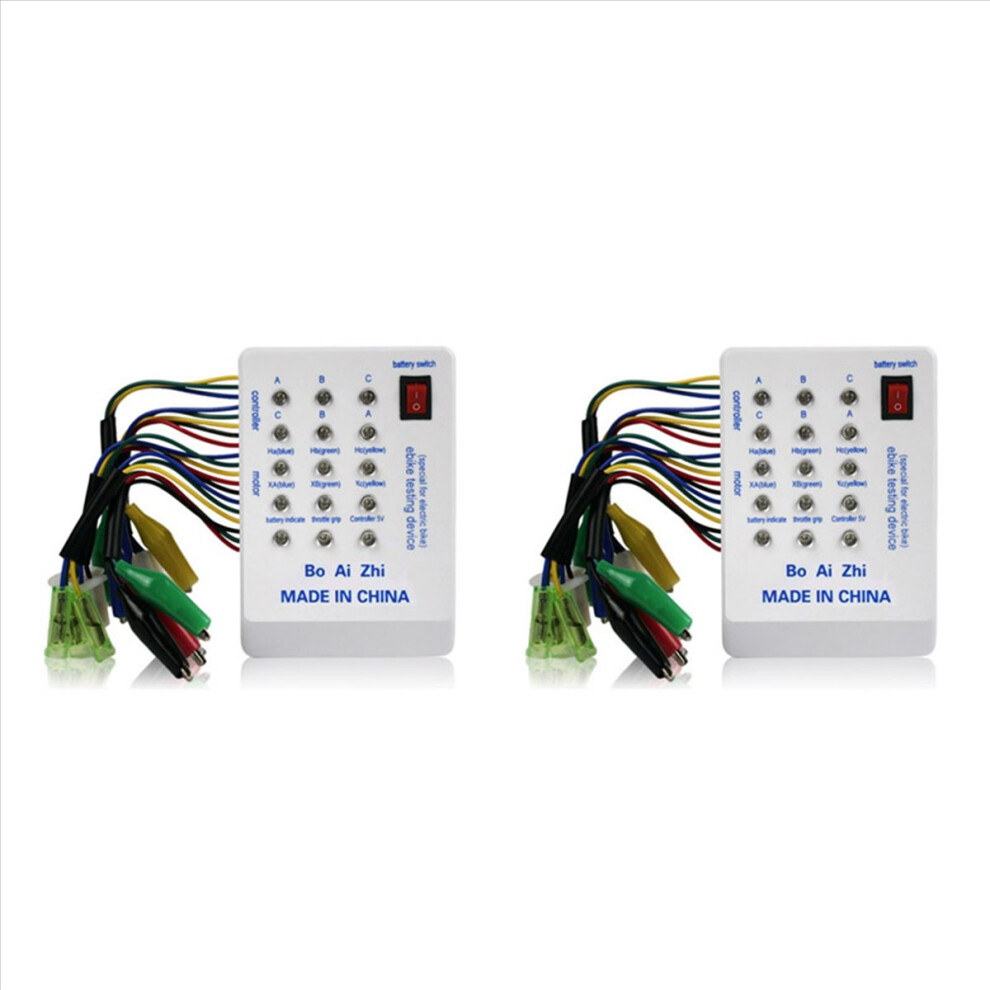 2Pc 24V/36V/48V/60V/72V Electro Car E-Bike Scooter Motor Tester 4851216665295
