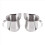 Κύπελλο κανάτας αφρού εσπρέσο Bell Creamer 3Oz από ανοξείδωτο ατσάλι 2