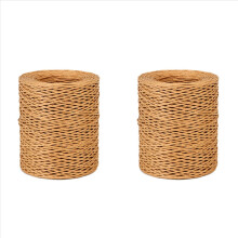Alambre floral marrón claro de 1,0 mm (longitud: 210 m)