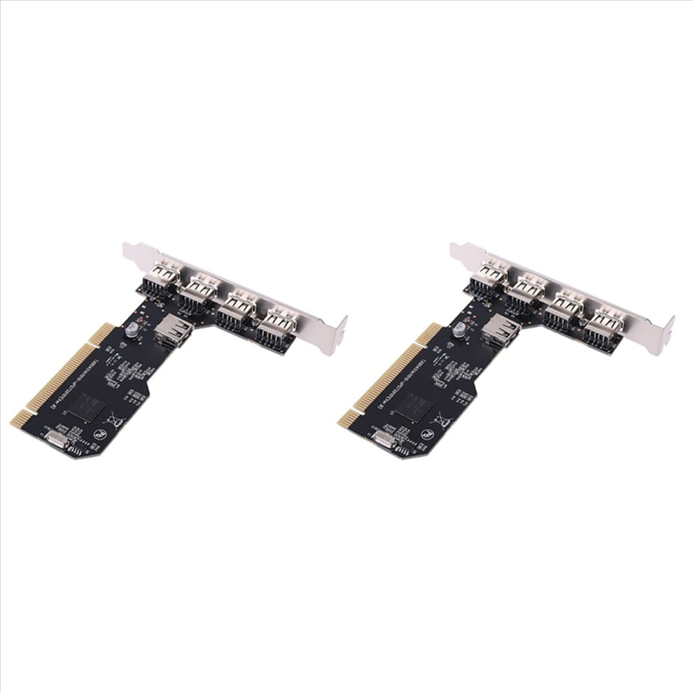 Pci To Usb2.0 Expansion Card Desktop Pci To 5 Usb2.0 480Mbp Hub 4851216669460