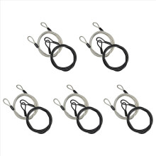 Travel Security Cable Lock,Braided Steel Coated Safety Cable