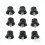 12 stk. reservespikes til fodboldsko, 13 mm, til 5 mm gevindsko 2