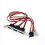 Câble d'alimentation SATA vers ESATA et IDE Molex 4 broches pour PC DIY 4